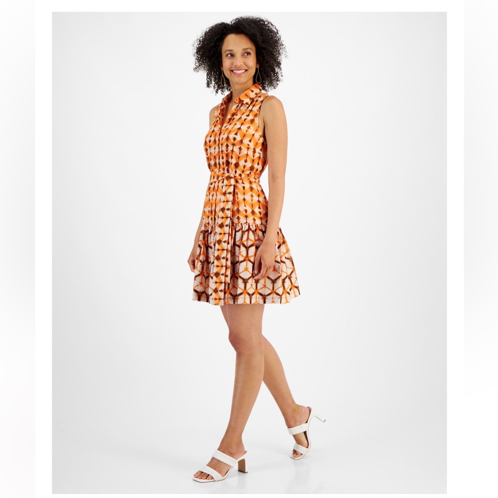 Women’s print shirtdress